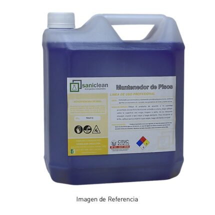 MANTENEDOR PISO INDUSTRIAL 5 LTS SANICLEAN